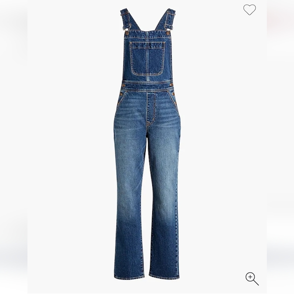 NWT J.Crew Factory Women's Denim Overalls